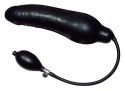 You2Toys Nadmuchiwany model intymny z pompką, czarny, lateks, 23 cm You2Toys