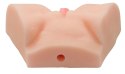 You2Toys Oxana - model intymny dwukanałowy, anatomiczny TPR 25x21cm You2Toys