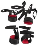 You2Toys Restraint Set - Zestaw czterech regulowanych mankietow z paskami 115 cm You2Toys