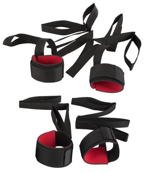 You2Toys Restraint Set - Zestaw czterech regulowanych mankietow z paskami 115 cm You2Toys