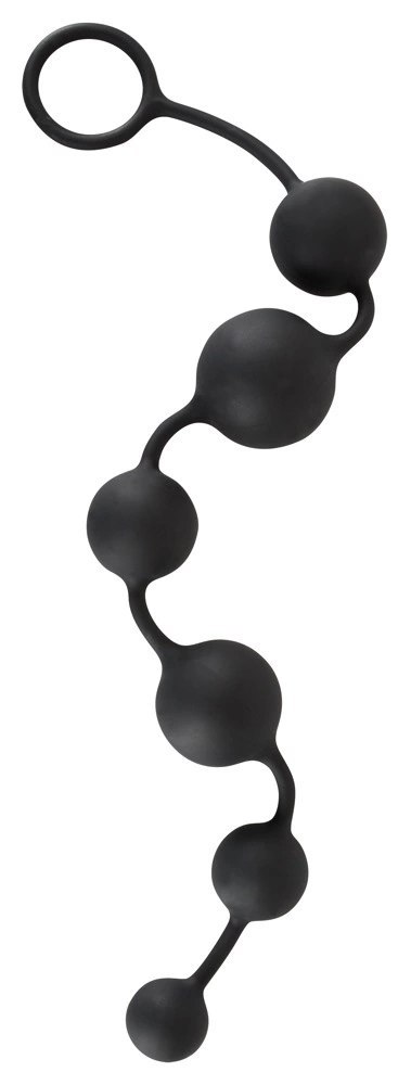 Black Velvets Elastyczny Łańcuch Kulkowy Silikonowy 40 cm Black Velvets