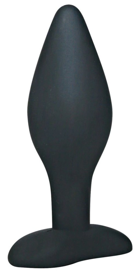 Black Velvets silikonowy korek anatomiczny 12 cm czarny Black Velvets