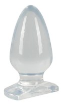 Crystal Przezroczysty Korek Anatomiczny 13 cm PVC stożkowy Crystal