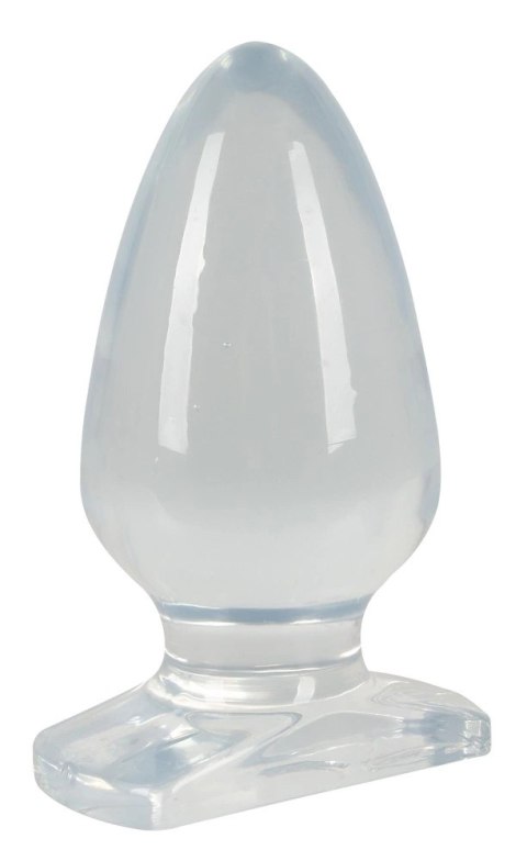 Crystal Przezroczysty Korek Anatomiczny 13 cm PVC stożkowy Crystal