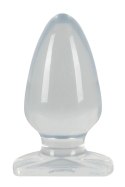 Crystal Przezroczysty Korek Anatomiczny 13 cm PVC stożkowy Crystal