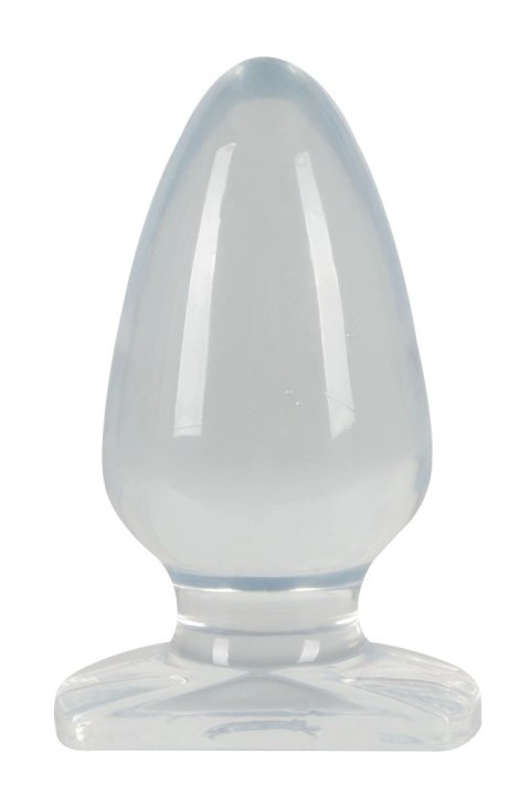 Crystal Przezroczysty Korek Anatomiczny 13 cm PVC stożkowy Crystal