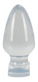 Crystal Przezroczysty Korek Anatomiczny 13 cm PVC stożkowy Crystal