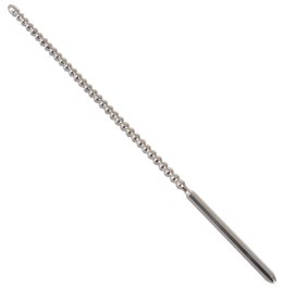 Mystim Plug Dilator ze stali nierdzewnej 24 cm, kulisty kształt Penisplug