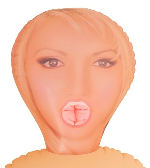 NMC Jezebel Lalka dmuchana 3 strefy, piersi, naturalny rozmiar 125cm NMC