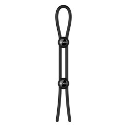Nexus Double Adjustable Lasso - Czarny silikonowy pierścień regulowany Nexus