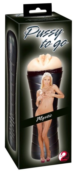 Pussy To Go model Classic - anatomiczna maszyna intymna w etui 27 cm Pussy to go