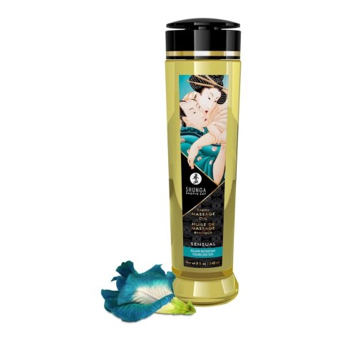 Shunga Wyspa Kwiatow Olejek do Masażu 240 ml, aromat kwiatowy Shunga