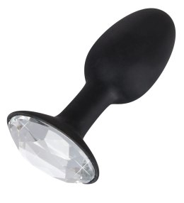 You2Toys Korek dekoracyjny z diamentem S czarny silikon 8,5 cm You2Toys