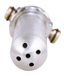 You2Toys Metalowa gruszka do higieny intymnej z zaworem 15,5 cm srebrna You2Toys