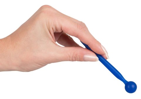 You2Toys Model Blue silikonowa sonda intymna z kulką 9,6 cm Penisplug