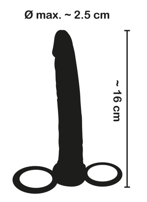 You2Toys Pas intymny z elastyczną końcowką i pierścieniami, 16 cm You2Toys