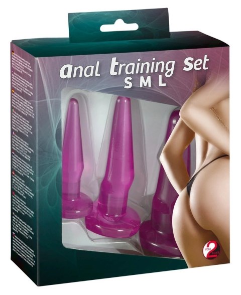 You2Toys Zestaw trzech stożkowych aplikatorow anatomicznych TPE You2Toys