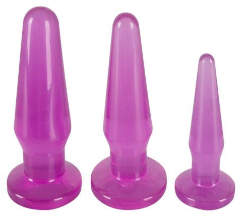 You2Toys Zestaw trzech stożkowych aplikatorow anatomicznych TPE You2Toys
