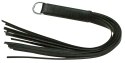 ZADO Pejcz skorzany czarny 45 cm - rękojeść 11 cm, skora dwoinowa ZADO