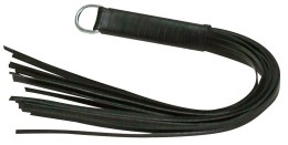 ZADO Pejcz skorzany czarny 45 cm - rękojeść 11 cm, skora dwoinowa ZADO