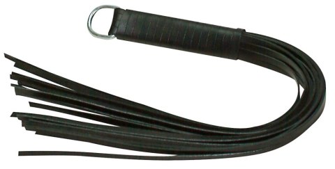 ZADO Pejcz skorzany czarny 45 cm - rękojeść 11 cm, skora dwoinowa ZADO
