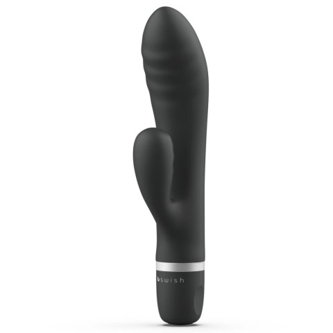 B Swish Bwild Classic Wave Black - silikonowy model z podwojnym systemem wibracji B Swish