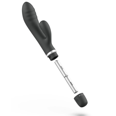 B Swish Bwild Classic Wave Black - silikonowy model z podwojnym systemem wibracji B Swish