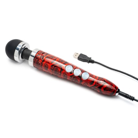 DOXY Die Cast 3R Wand Massager Rose - kompaktowy masażer bezprzewodowy Doxy
