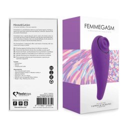 FeelzToys FemmeGasm Fioletowy - Wibrujący Stymulator Punktowy IPX6 FeelzToys