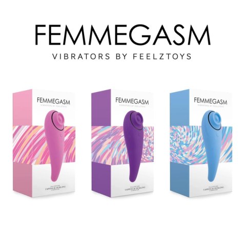 FeelzToys FemmeGasm Fioletowy - Wibrujący Stymulator Punktowy IPX6 FeelzToys