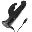 Fifty Shades of Grey Greedy Girl Rabbit G-Spot, pulsacyjny, czarny Fifty Shades of Grey