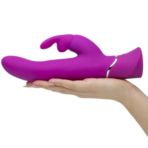 Happy Rabbit Curve Power Motion Fioletowy - Silikonowy model z funkcją ruchu Happy Rabbit