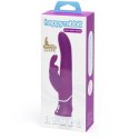 Happy Rabbit Curve Power Motion Fioletowy - Silikonowy model z funkcją ruchu Happy Rabbit