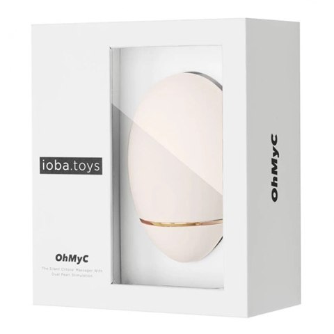 Ioba OhMyC White stymulator punktowy silikonowy, 3 tryby pracy Ioba Toys