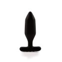 Je Joue Onyx Zatyczka Anatomiczna Czarna z Pilotem, silikon, 117 mm Je Joue