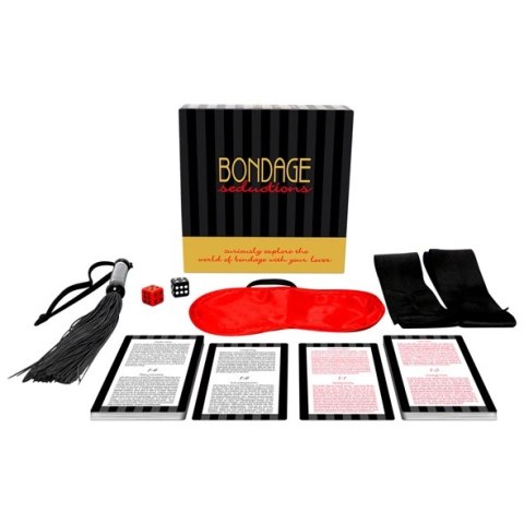 Kheper Games Bondage Seductions gra dla par z akcesoriami 36 kart Kheper Games