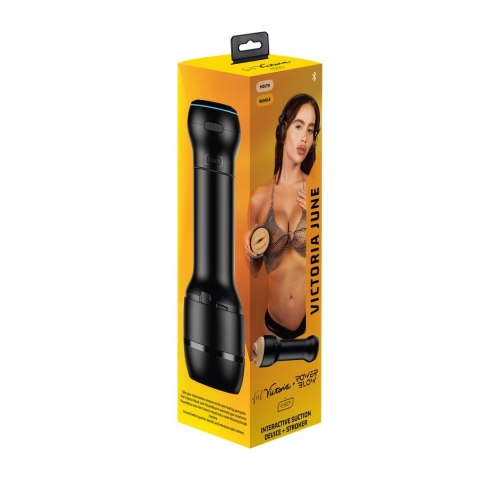 Kiiroo FeelVictoria June Zestaw Usta + System PowerBlow Interaktywny Kiiroo