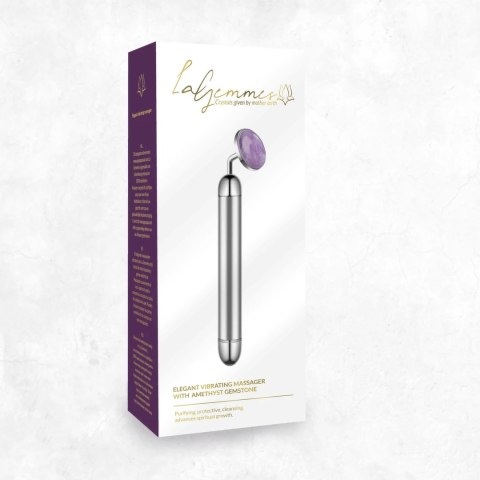 La Gemmes Amethyst - Masażer Precyzyjny z Kamieniem Szlachetnym 15 cm La Gemmes