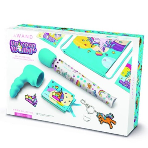 Le Wand Unicorn Wand Zestaw 8-elementowy limitowana edycja masażera Le Wand