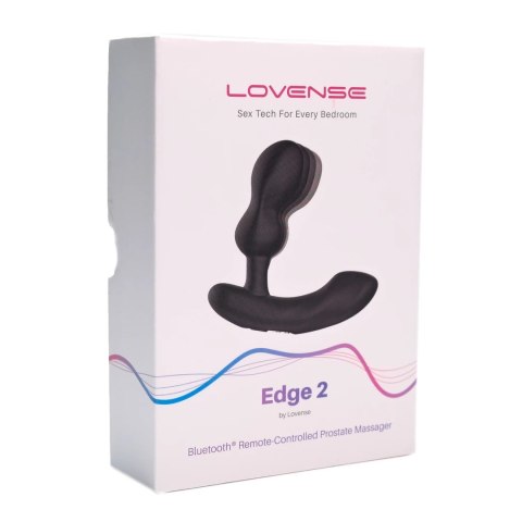 Lovense Edge 2 - Model sterowany aplikacją, regulowane ramię, czarny Lovense