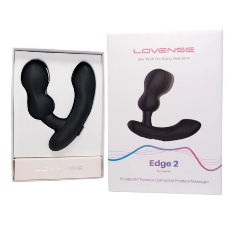 Lovense Edge 2 - Model sterowany aplikacją, regulowane ramię, czarny Lovense