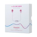 Lovense Gemini - Zaciski wibrujące na piersi sterowane aplikacją IPX6 Lovense