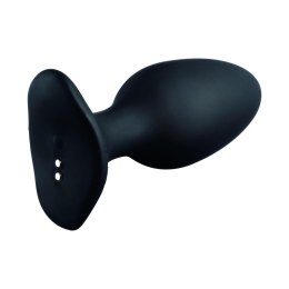 Lovense Hush 2 L 57 mm - zdalna wibrująca zatyczka, Bluetooth, czarna Lovense
