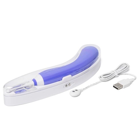 Lovense Hyphy Fioletowy - Dwustronne Urządzenie Intymne Bluetooth Lovense