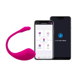Lovense Lush 2 - Wibrujące Jajko Bluetooth z Aplikacją, Rożowe Lovense