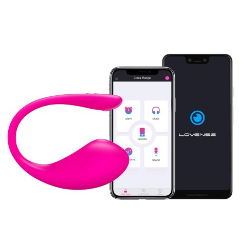 Lovense Lush 3 Rożowy - Interaktywne Jajko Bluetooth, 5h pracy Lovense