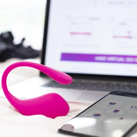 Lovense Lush 3 Rożowy - Interaktywne Jajko Bluetooth, 5h pracy Lovense