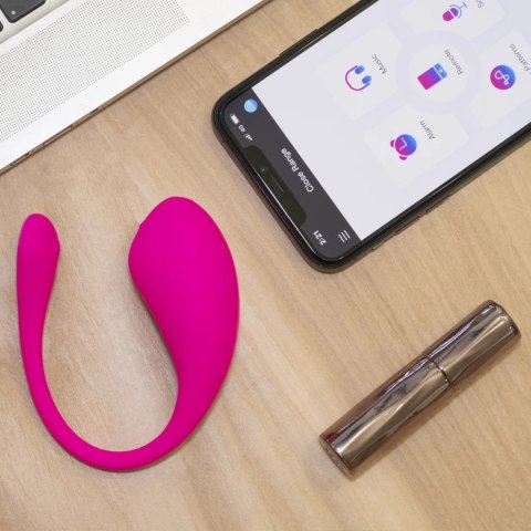 Lovense Lush 3 Rożowy - Interaktywne Jajko Bluetooth, 5h pracy Lovense