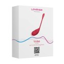 Lovense Vulse Czerwony - Jajko Wibrujące z Pulsacją, Aplikacja, IPX7 Lovense