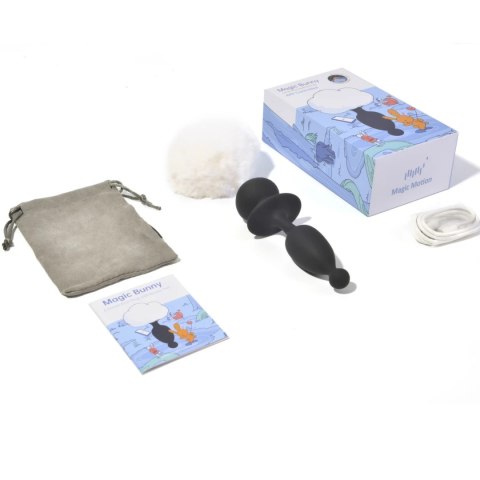 Magic Motion Bunny Tail Plug z aplikacją i wymiennym ogonkiem 13 cm Magic Motion